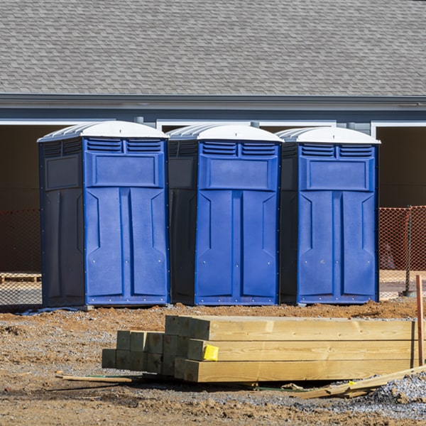 are there any restrictions on where i can place the portable restrooms during my rental period in Sebring Florida